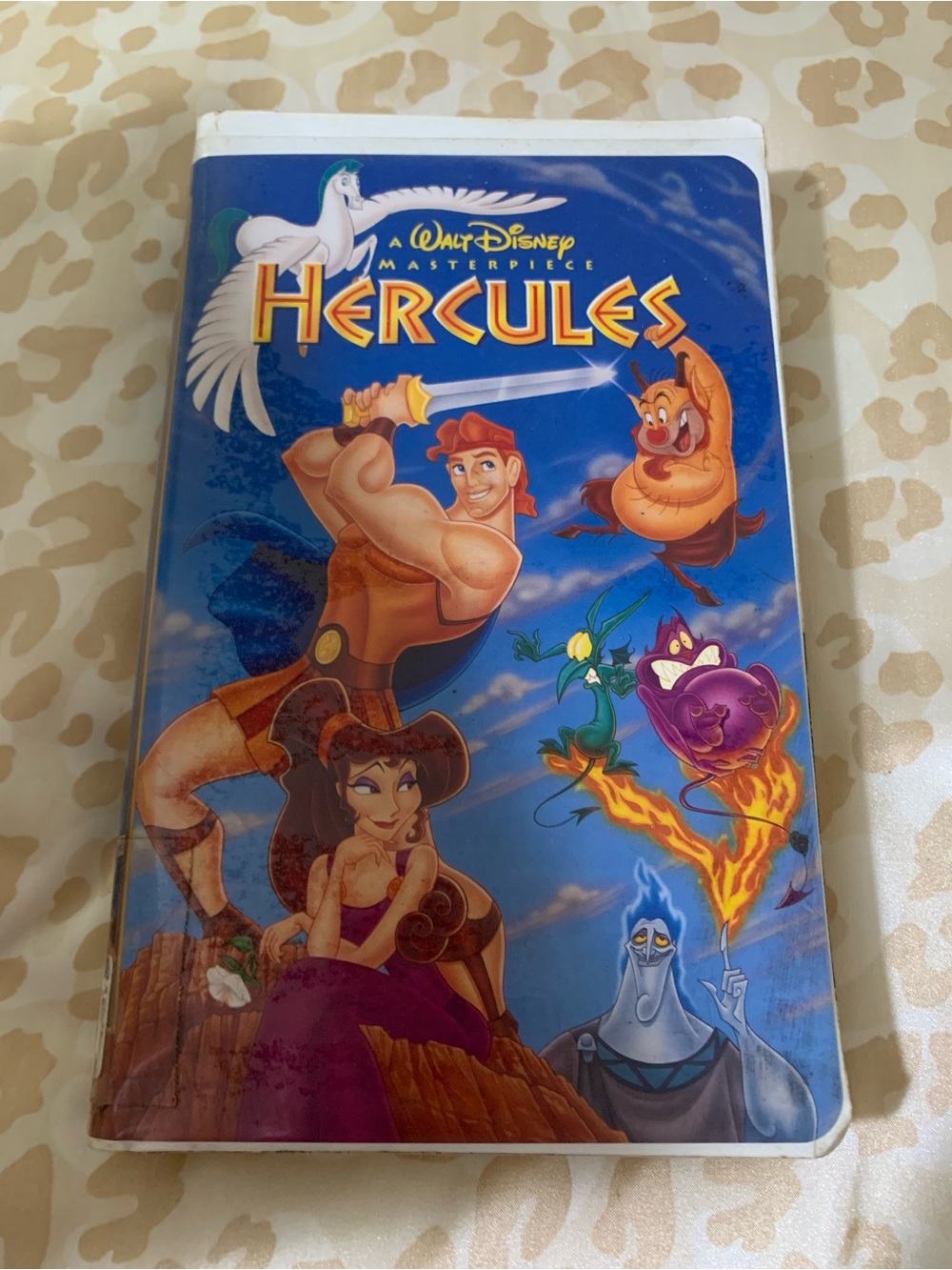 Walt Disney Hercules VHS Tape - Blue Cover